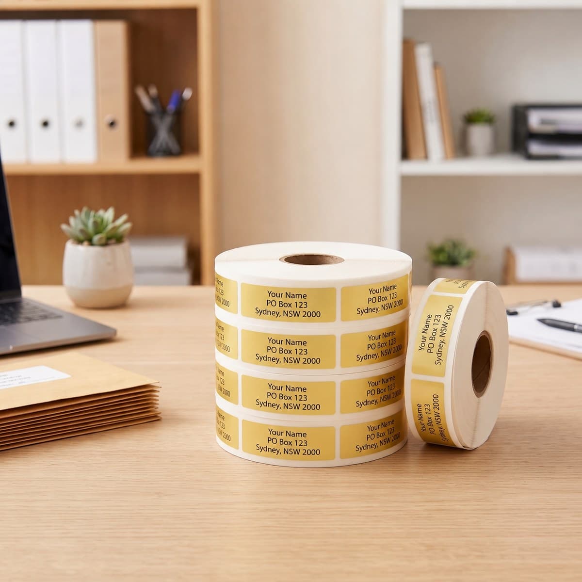 Address Labels on a Roll