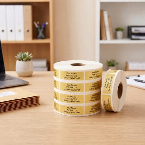 Address Labels on a Roll
